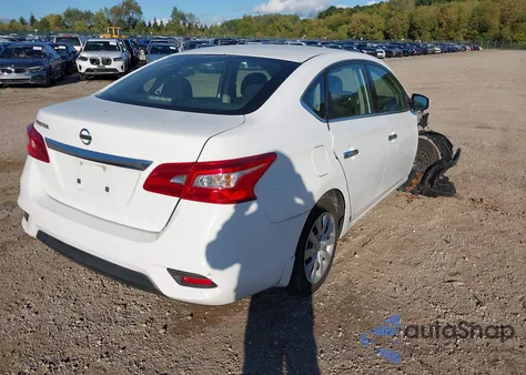2016 Nissan Sentra S из США, поврежденный, VIN 3N1AB7AP2GY322323